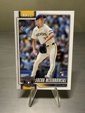 2026 Topps Series 1 #10 Jacob Misiorowski Rookie Milwaukee Brewers (RC)