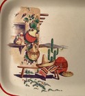 Vintage 1930s Homer Laughlin Mexicana Hacienda Platter Tray Century Art Deco — photo 3