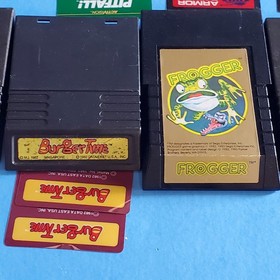 Lot of 24 Intellivision Games Untested OEM Tron Donky Kong BurgerTime + Overlays