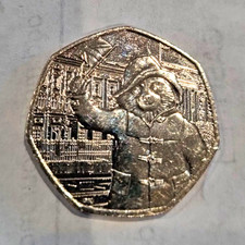 Paddington Bear 50p Coins At St Paul's & The Station