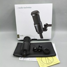 Audio-Technica AT2020 Cardioid Condenser Studio XLR Microphone Black