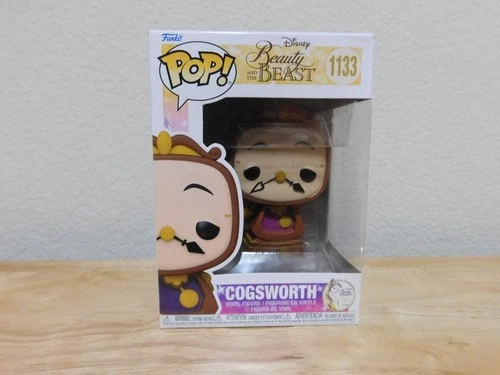 New Funko Pop Disney Beauty and the Beast #1133 Cogsworth vinyl figure