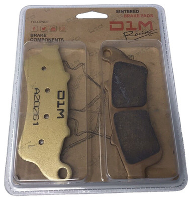 D1M Racing Sintered Brake Pads Set A20261 Copper-based Ceramic Honda NT 650 NEW