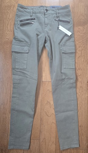 Sanctuary Civilian Skinny Cargo Pants Size 27 Dark Army Green New with Tags