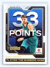 Luka Doncic 2025-26 Contenders EuroLeague #1 Playing the Numbers Game #/75