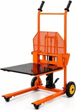Hydraulic Material Lift Winch Stacker 500lbs Weight Capacity Outdoor Furniture Hydraulic Material Lift Winch Stacker 500lbs Weight Capacity Outdoor Furniture