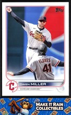 Owen Miller 2022 Topps Update #US213 Cleveland Guardians Baseball