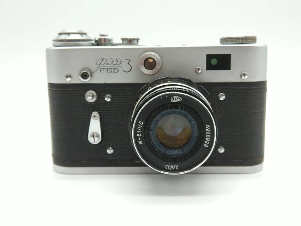 FED-3 Revue INDUSTAR 61 L/D TESSAR #563X Foto 3 de 4