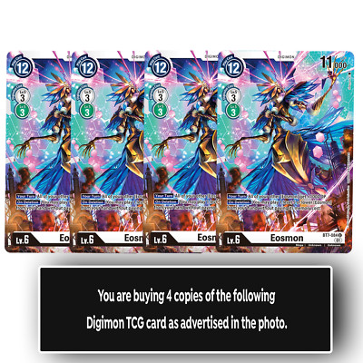 Eosmon - BT7-084 U - Uncommon - White- Digimon TCG - Playset