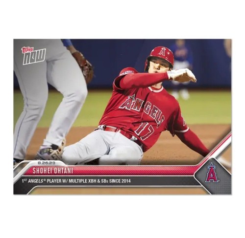2023 MLB Topps NOW 767 SHOHEI OHTANI LOS ANGELES ANGELS 