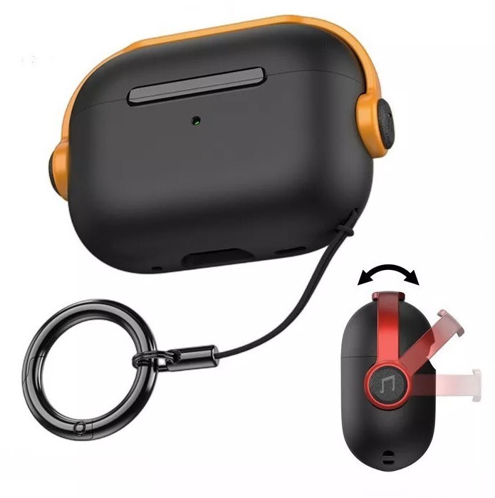 Shockproof Armor Protective Case Cover With Holder Lanyard For Airpods 4 4th Gen