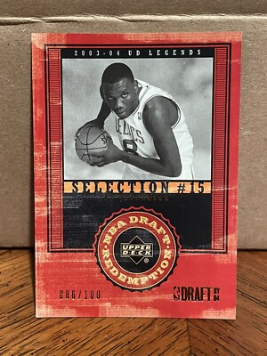 2003-04 Upper Deck UD Legends 86/100 Al Jefferson #150 Rookie RC Celtics SP 372
