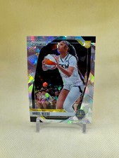 Angel Reese 2024 Panini Prizm WNBA SILVER ICE PRIZM ROOKIE CARD RC #10 SKY