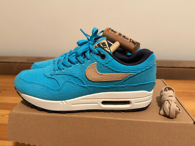 Size 8.5 - Nike Air Max 1 Premium Baltic Blue Corduroy | eBay