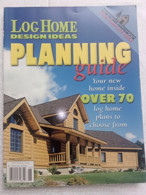 Log Home Design Ideas - Floor Plans 2002 Planning Guide Vol. 9 No. 6
