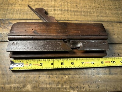 Antique TJM Master & Co Auburn NY Wood Joint Plane Planer Butcher Blade Knife