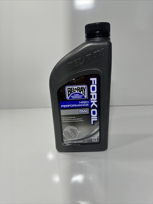 Bel-Ray High Performance Fork Oil 5W 1 Liter Bottle 99300-B1LW