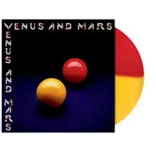Wings: Venus And Mars Ltd Edition 180g Red/Yellow Vinyl + MP3, Poster, Stickers