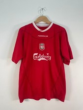 Vintage 00's Reebok Liverpool Home Jersey (Size: M-L)