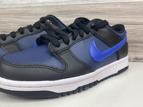 **NEW Nike Dunk Low Retro Black Navy (GS) | size 6.5 Y, Men's 6.5 | DH9765 402 - Picture 6 of 10