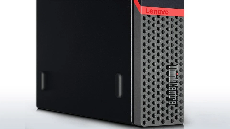 NEW Lenovo M600 Intel Quad Core 2.6GHz 128GB SSD Win10 Pro Tiny Desktop Home PC - Image 4 of 4