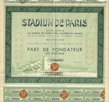 Stadium de Paris S.A., 1934 - Stadion Olimpijski Paryż