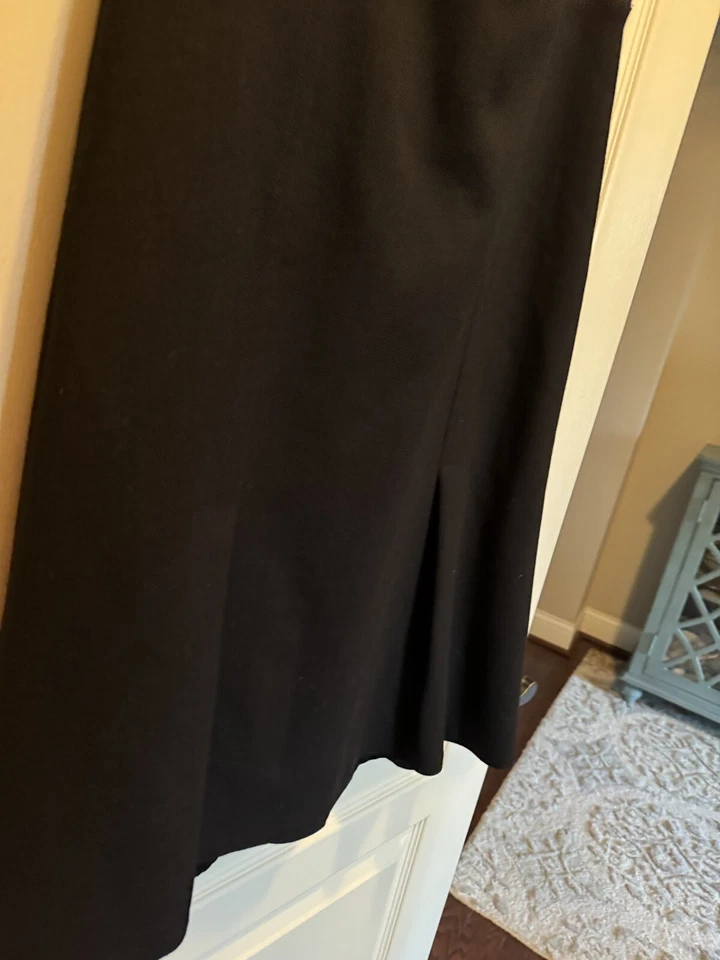 Lida Baday Sleeveless Cocktail Shift Dress - size 10 Silk and Wool - Image 2 of 4