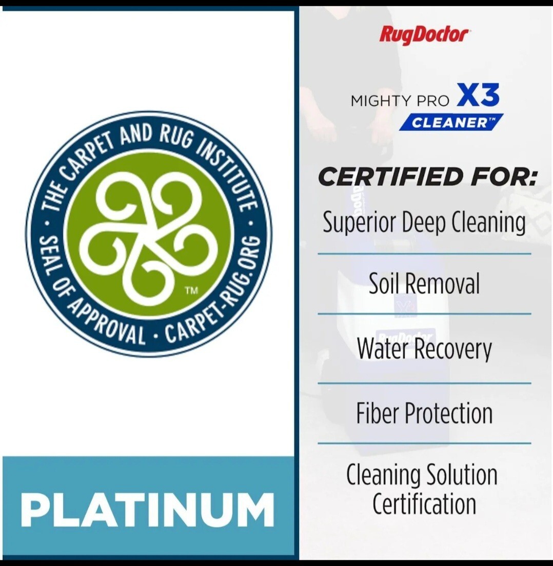 Rug Doctor X3 Professional Carpet Cleaner + Car Attachment, Plastic