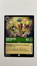 Mad Hatter Gracious Host Disney Lorcana First Chapter 86/204 Non Foil Uncommon