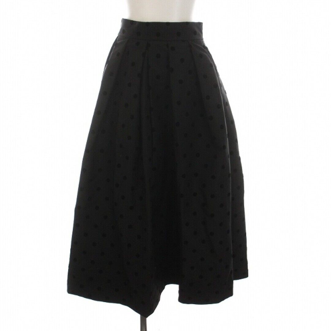 BIRTHDAY BASH DOT VOLUME SKIRT LONG A LINE M BLACK BD707BLM BIRTHDAY BASH DOT VOLUME SKIRT LONG A LINE M BLACK BD707BLM