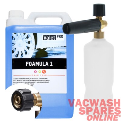 PROFI SNOW FOAM LANZE & VALETPRO FOAMULA 1 PH FOAM 5L *KARCHER HD SERIE*