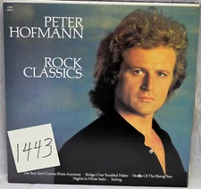 PETER HOFMANN - ROCK CLASSICS - LP - 1982 - CBS  NM