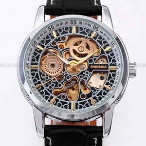 skeleton face watch