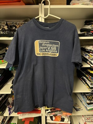 Vintage 90S The Charlatans Indie Rock Britpop Tee Shirt | eBay