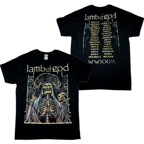 Lamb Of God 2023 Tour T-Shirt Black Fullsize S-5XL M92P - Picture 1 of 5