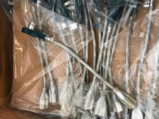 LOT OF 10: ONE FOOT 360 DEGREE ROTATING FLAT PLUG 3 PRONG EXTENSION CABLE RM1YRK