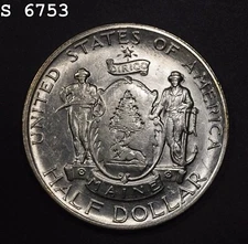 1920 Maine Commemorative Silver Half Dollar "CH BU"