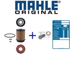 MAHLE Ölfilter + Ölablassschraube für MERCEDES GLA-KLASSE X156
