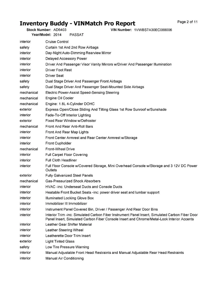 Used Rear Right Ind Rr Suspension Assembly fits: 2014 Volkswagen Passat without Foto 3 de 4
