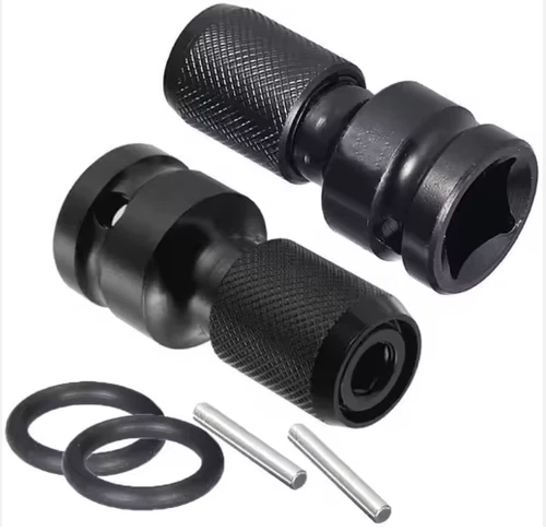1/2inch Drive to 1/4inch Hex Drill Chuck Change Socket Adapter For Impact Wrench