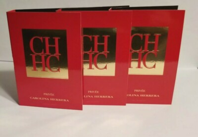 CH PRIVEE by Carolina Herrera Eau De Parfum Spray PERFUME Women (1.5ml set of 3)