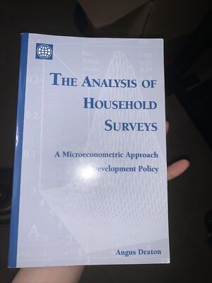 World Bank Ser.: The Analysis of Household Surveys : A Microeconomic Approach...
