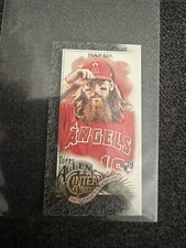 2022 Allen and Ginter Base Mini Black Border #173 Brandon Marsh - Angels