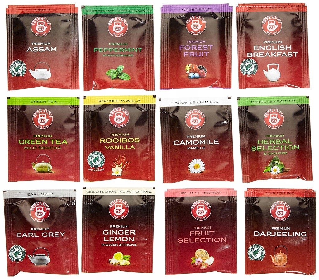 Teekanne PREMIUM SELECTION - ​​12 Flavors x 15 Envelopes / 180 pcs