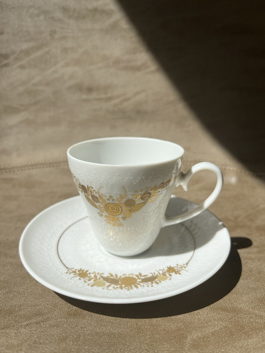 Rosenthal Studio Line Bjorn Wiinblad Gold Demitasse Germany Cup 