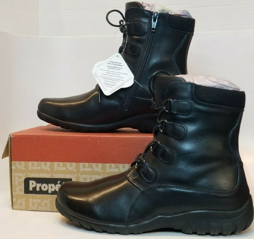 Propet Delaney Tall 6.5 Women's Black