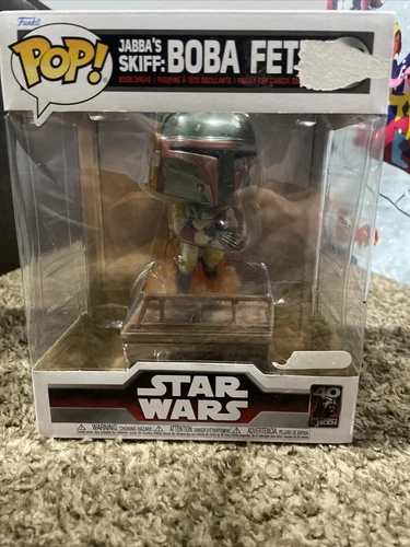 Funko Pop! Deluxe 623 Star Wars - Jabba's Skiff: Boba Fett Target Exclusive