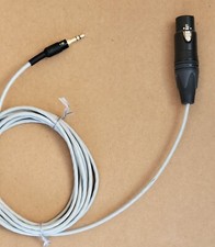 1- 25'FT Mogami Neglex Neutrik Tiny XLR-F to 3.5mm Microphone Audio Sound Cable