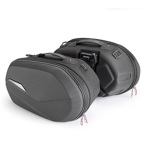 Paar Packtaschen Thermogeformt GIVI Erweiterbar ST609 25+25 Liter - Bild 1 von 3