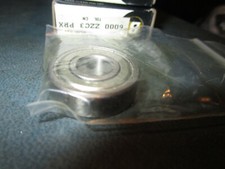  3 6000 ZZ 10mm Bore x 26mm OD x 8mm W Radial Ball Bearing